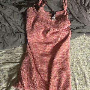 Forever 21 Pink Ribbed Dress
